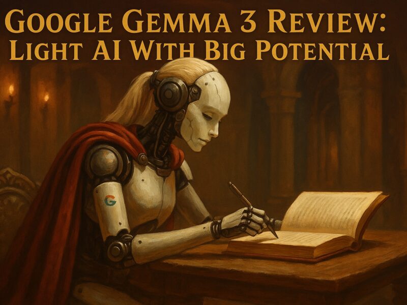 Google Gemma 3 Review Light AI With Big Potential